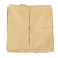 thumbnail image 1 of Funda de sofá para reposapiés, funda de cojín de cuero PU, buena artesanía sin insertos, decoración moderna Bohemia, funda para reposapiés de 17,7 Beige Gloria Cubierta otomana, 1 of 9