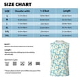 thumbnail image 6 of Daiia Daisy Floral A Printed Men's Tank Tops,Casual Soft Sleeveless Gym Muscle Shirts Bodybuilding Tee-Small, 6 of 8