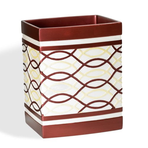 Harmony Burgundy Waste Basket