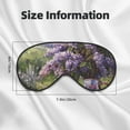 thumbnail image 5 of Salouo Lilacs Teapot Scenic Painting Pattern Sleep Mask,Sleep Eye Mask & Blindfold Eye Sleep Shade Cover with Elastic Strap Soft Eye Cover Eyeshade for Night Sleeping Travel & Nap, 5 of 7