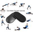 thumbnail image 5 of Full Body Workout, Exercise Sliders Discs Glide Discs Fitness Equipment Reusable Furniture Movers Sliders For Enhancing Your Core Training And Body Balance In Home Gym Or Studio (Black), 5 of 5