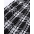 thumbnail image 7 of iEFiEL Women's School Uniforms Japan A-Line Plaid Pleated Mini Skirt Cosplay Costume Skirt, 7 of 7