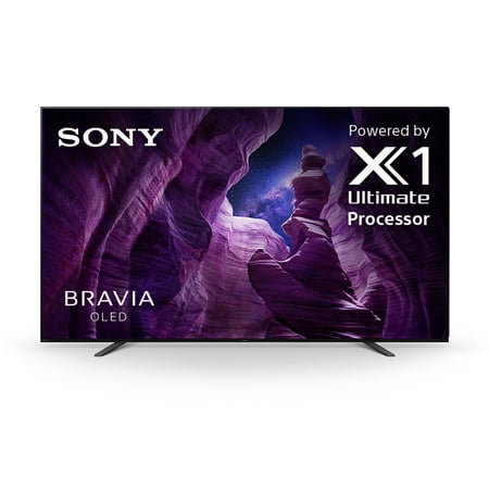 Restored Sony 55" Class 4K UHD OLED Android Smart TV HDR Bravia A8H Series XBR55A8H (Refurbished)