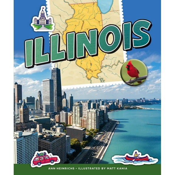 USA Travel Guides Illinois, (Hardcover)