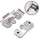 thumbnail image 2 of 10 pares de ganchos para marcos de fotos, soporte de montaje empotrado para muebles, colgador de cuadros de metal resistente para montaje en pared para sujetar cuadros, imágenes o espejos., 2 of 5