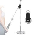 thumbnail image 4 of Poulie Roulante Type U Pivotante Roue de Traction Robuste avec Roulements Doubles Silencieux Rotation Détachable à 360 Degrés pour Machine à Câbles Équipement de Gym Porte de Garage Maison Gym, 4 of 7