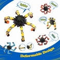 thumbnail image 2 of Chaîne Transformable Stress Relief Fidget Spinner Déformable Spinning Top DIY Décompression Fingertip Toys pour les Enfants Adultes, 2 of 7