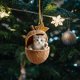 thumbnail image 4 of Adornos navideños, adornos navideños, regalos navideños Animales del bosque Decoración navideña Acrílico Plano un acrílico, 4 of 4