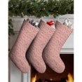 thumbnail image 3 of 3 Pcs Christmas Stockings,Pink Christmas Tree Pattern Stockings Christmas,14.8'' Xmas Stockings,Christmas Party Favors,Christmas Party Decorations,Christmas Stockings Personalized, 3 of 5