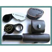 Dichroscope, Chelsea Filter, Jewelers Loupe, 3 bundle