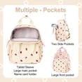 thumbnail image 4 of Inadays Corduroy Backpack for Aged 2-4 Cute backpack 12" Backpacks Daycare Bags Kawaii School Bookbag, 4 of 11