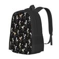 thumbnail image 1 of Easygdp Playing Music Skeletons Mochila de Gran Capacidad Minimalista Ideal para Escuela, Viajes y Uso Diario, 1 of 6