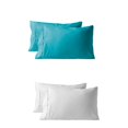 thumbnail image 3 of Mashaouyo Clearance Microfiber Pillowcase Set Double Brushed Wrinkle, 3 of 3