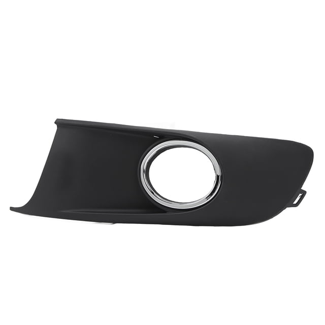 Fog Light Cover Trim, Front Bumper Fog Light Grill Snap Installation Round Edges Chrome Style Scratch Protection for 2010 To 2015 Left 1T0853665P9B9 1T0853665P,Right
