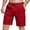 Red, variant on Athletic Shorts Mens Joggers Cycling Shorts Soft Mens Summer Shorts Essential Shorts