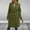 Army Green, variant on Black and Friday Clothing Sales Idoravan Trench Coats for Women Plus Size Fashion Women Casual Solid Color Coat Long Sleeve Overcoat Tops Winter Outwear Black S