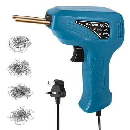 

Plastic Welder 100WHOT Stapler Plastic Welder Heat G-un Bumper R-epair Kit Electric Welding Soldering Iron Plastic Welding Machine