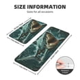 thumbnail image 2 of Sikiie Abstract Geometric Shark Kitchen Mat 2 PCS Cushioned Kitchen Rug, Waterproof Non-Slip Kitchen Mats for Kitchen, Floor Home, Sink, Laundry, 2 of 6