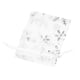 thumbnail image 3 of 300 PCS Organza Bolsas de Regalo de Boda Bolsas con Cordón de Joyería Bolsas Copos de Nieve Blancos Plateados Impresos Bolsos de Fiesta Transparentes, 3 of 5