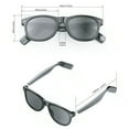 thumbnail image 2 of Foluu Smart Glasses- Blue Light Filtering & Polarized Sunglass - Low Latency Audio- Built-in Mic&Speakers, Touch&Voice Assistant, 2 of 5