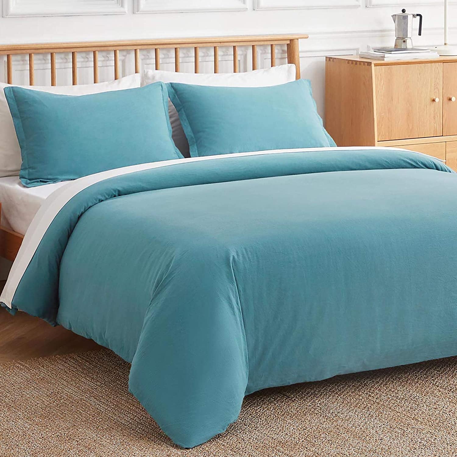 100 percent cotton duvet set