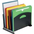 thumbnail image 2 of SteelMaster Contemporary Organizer w/Handle, 4 Sections, Steel, 7 1/4 x 12 x 7 1/2, Granite -MMF2644510A3, 2 of 2