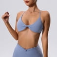 thumbnail image 2 of Sujetador deportivo para mujer, Top Push Up, sujetador de Yoga para Fitness, ropa interior, Tops deportivos para mujer, chaleco transpirable para correr, ropa de gimnasio, Top corto, 2 of 5