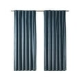 thumbnail image 4 of Better Homes & Gardens Velvet Rod Pocket Blackout Window Curtains Panel, 52" x 84", 4 of 6
