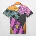 thumbnail image 3 of Sally Ragdoll Men Zipper T-shirt Summer Casual Short Sleeve T-shirt Top, 3 of 7