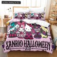thumbnail image 1 of Duvet Cover Cartoon Style Digital Printing Hello Kitty Pudding Dog Duvet Cover Bedding Three-piece Set Bed Sheets, 1 of 5