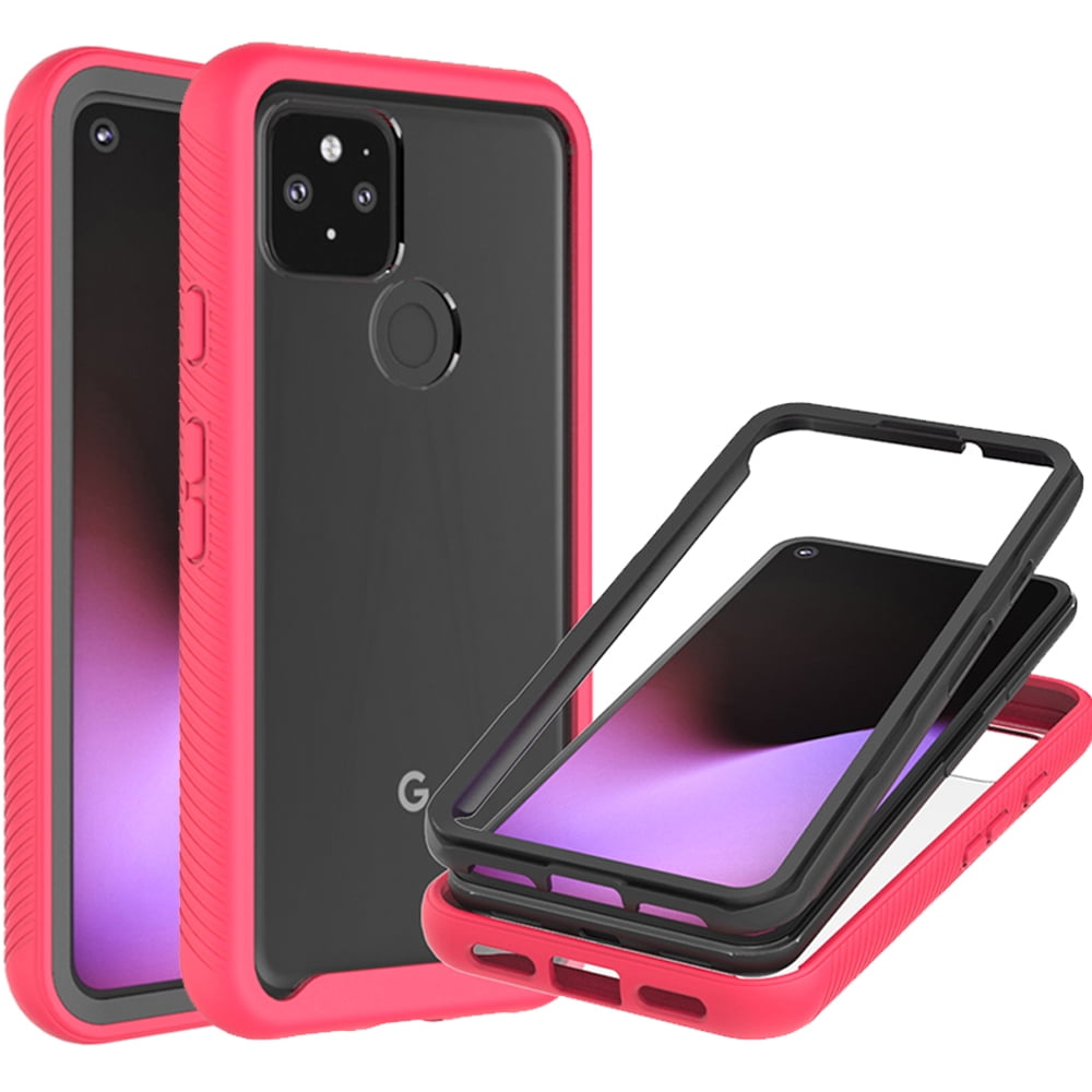 CoverON Google Pixel 5 Phone Case, Military Grade Full Body Rugged Slim