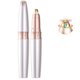 thumbnail image 3 of Eyebrow Trimmer Facial Hair Removal For Women, 2 In 1 Eyebrow Razor And Painless Hair Shaver Rechargeable For Face Peach Fuzz, Eyebrow, Lips, 3 of 4