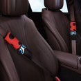 thumbnail image 3 of Chririnla Blue Eyed Ladybug Seat Belt Pads Cover 2 Pack, Car Seat Belt Pads Polyester Comfort Soft for Auto Sedan Truck, 3 of 8