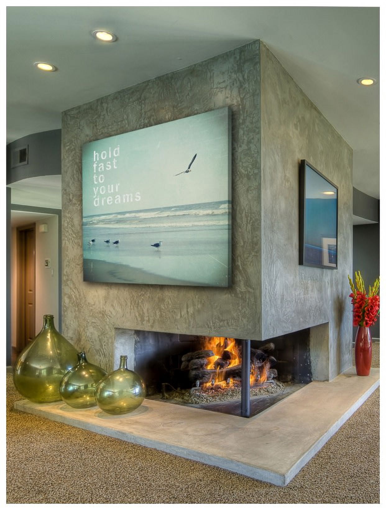 Marmont Hill "Hold Fast to Your Dreams" Sylvia Cook Painting Print on Canvas