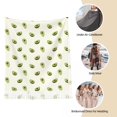 thumbnail image 6 of Women Scarf Avocado Pattern Winter Shawls Thin Wrap Lady Tassel Warm Scarves Hairy Bufanda Stole, 6 of 6