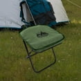 thumbnail image 3 of GARENDE Camping Stool Footrest with Bag Camping Chair Foot Rest Ultralight  Portable Folding  Small for Adult Green, 3 of 9