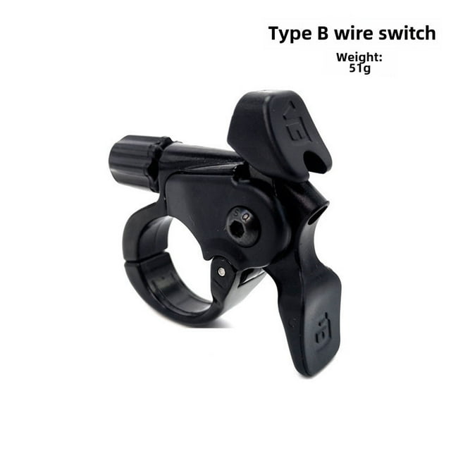 Enhanced Mountain Bike Front Fork Control Accessory: B-Type Remote Lockout Switch for Air/Oil-Spring Suspension - Easy Adjustment for Improved Rough Terrain Performance and Riding Comfort, Essential