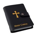 thumbnail image 2 of Porta Tarjetas PFKink para Cartas Santas de Cuero Sintético con Cierre a Presión, 2 of 4