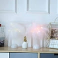 thumbnail image 5 of Bedside Night Light Feather Table Lamp Iron 80LED Teenage Girl Lamp, 5 of 5