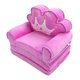 thumbnail image 5 of Sofá Cama Con Tapa Abierta, Triple Plegable Para Niños Pequeños, Silla Con Reposabrazos, Cama, Dibujos Animados Encantadores Duraderos Para Descansar, 5 of 7