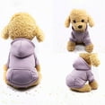 thumbnail image 4 of Infidev Dog Shirt Winter Polyester Hoodied Sweatshirts with Pocket Dog Clothes Pet Clothing, 4 of 5