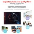 thumbnail image 6 of KTV Office Accessories Easily Install Projection Screen Projector Curtains Simple Curtain Anti-light Screen 120 INCH, 6 of 8