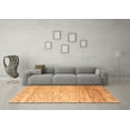 thumbnail image 3 of Ahgly Company Indoor Rectangle Oriental Orange Modern Area Rugs, 2' x 3', 3 of 4