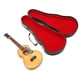 thumbnail image 1 of Mini Guitarra, Instrumento Musical de Madera de Barra Pequeña Miniatura de Guitarra Acústica Modelo de Guitarra Con Soporte para la Ceremonia de Graduación, 1 of 7