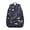 Black-214, variant on Sunflower and Butterfly Design School Backpack for Students Durable and Adjustable Strap Backpack with Artistic Yellow Floral Pattern