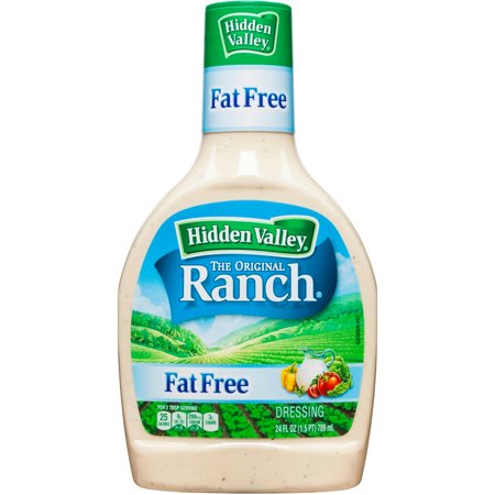 Hidden Valley Fat Free Original Ranch Dressing, 24 fl oz - Walmart.com