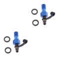 thumbnail image 1 of mmirethe Motorcycle Brake Caliper Banjo & x Bleed /Screw 1.25mm Blue M10 2Set, 1 of 6
