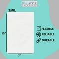 thumbnail image 5 of 2Mil Clear Flat Open Top Poly Bags LDPE Packaging - 7"X15" & (1000 Bags), 5 of 7