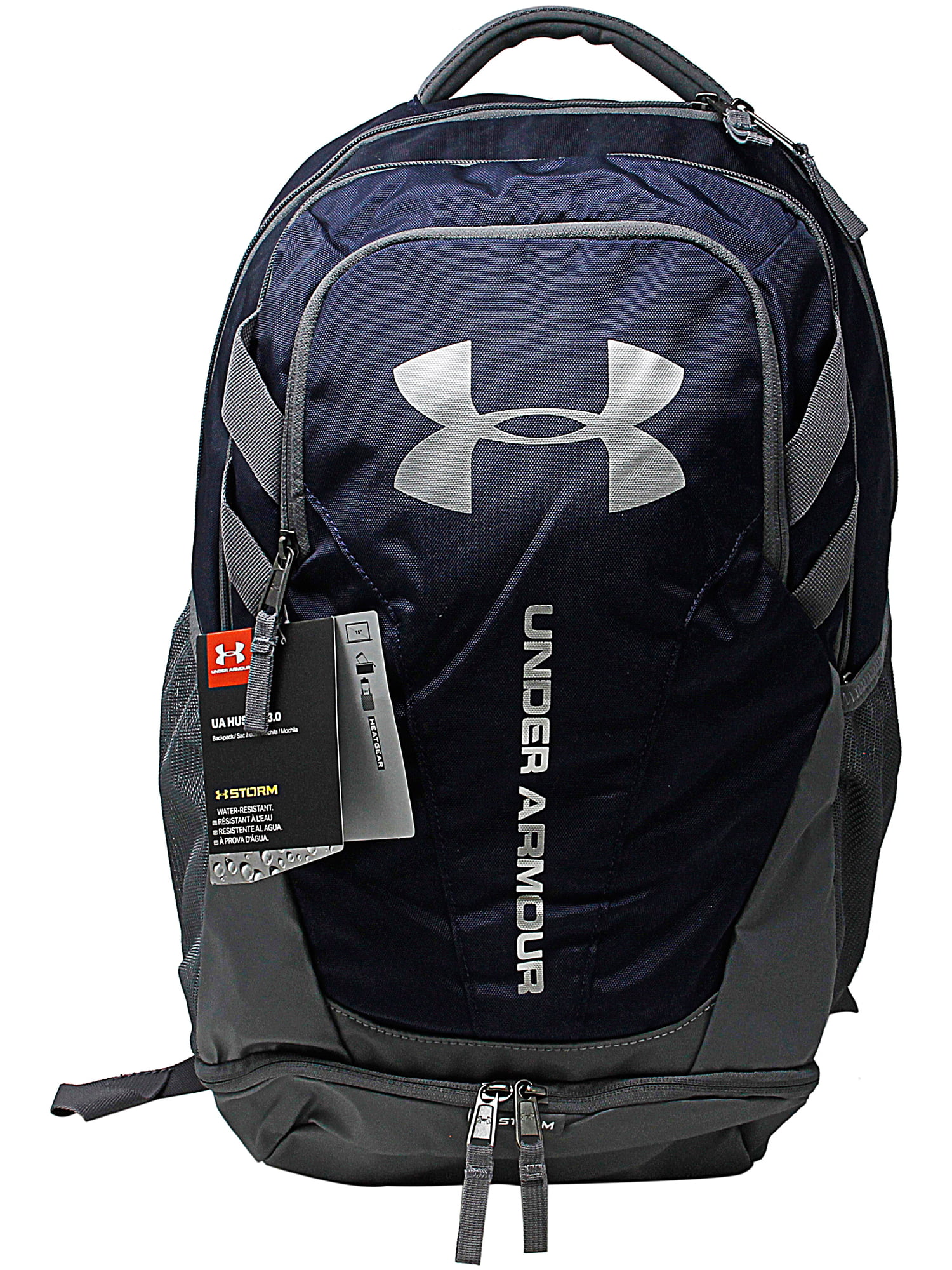 under armour hustle 3.0 backpack midnight navy