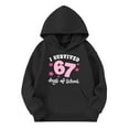 thumbnail image 4 of Tiweut 67 Hoodie for Kids Funny Fashion 6 7 Six Seven Meme Long Sleeve Casual Oversized Christmas Sweatshirt,Black1,6-7 Y, 4 of 4